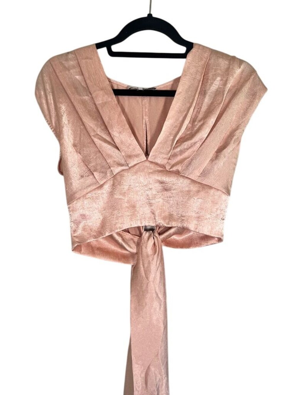 Colorful Crop Top Pink XS Coquette Festival Western Chic Glam